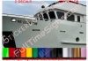 CUSTOM TEXT GIANT Boat Registration Decal